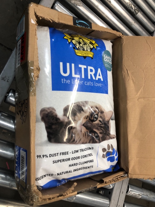 Photo 2 of Dr. Elsey's Precious Cat Ultra Unscented Clumping Clay Cat Litter, 40-lb bag