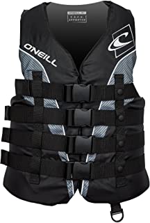 Photo 1 of O'Neill Men's Superlite USCG Life Vest,Black/Black/Smoke/White,Large
