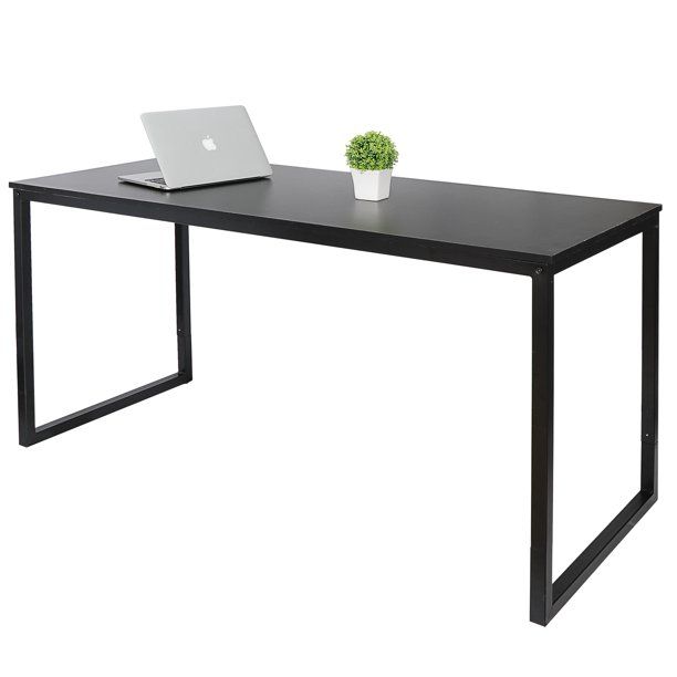 Photo 1 of 47" Laptop Computer Desk Modern Simple Style Black Workplace Studio Home Office Rectangular...****PARTS ONLY****, *** PHOTO FOR REFERENCE ONLY***, ***INCOMPLETE*** 



