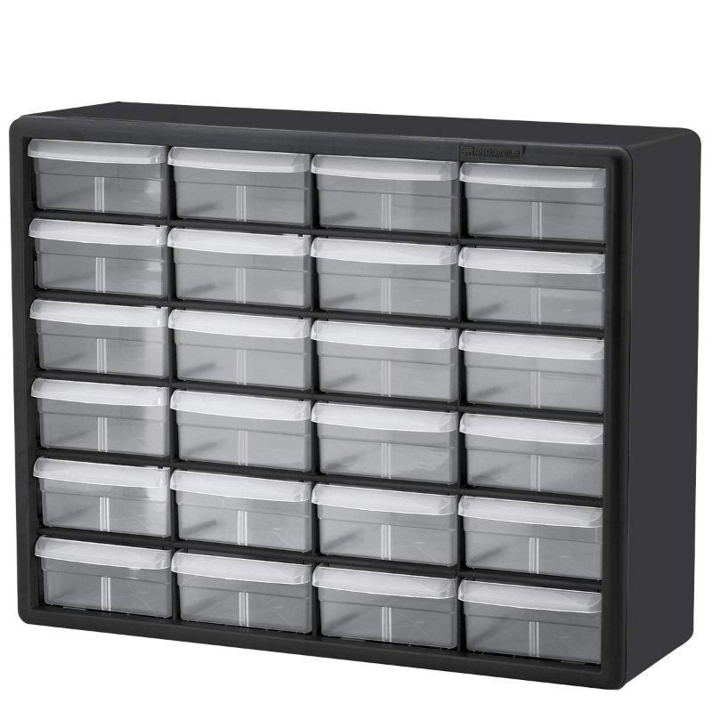 Photo 1 of Akro-Mils 24-Drawer Plastic Storage Cabinet -AKM10124