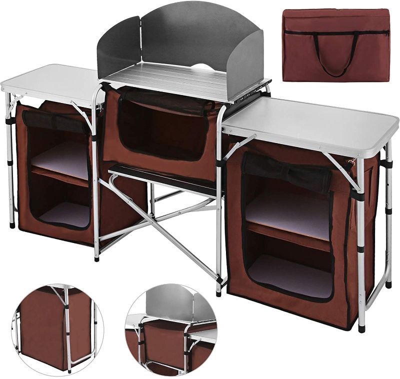 Photo 1 of  Portable Camping Kitchen Table 