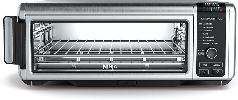 Photo 1 of **item is brandnew
Ninja SP101 Foodi Counter-top Convection Oven, 8 Functions + Standard Height, Stainless Steel/Black
