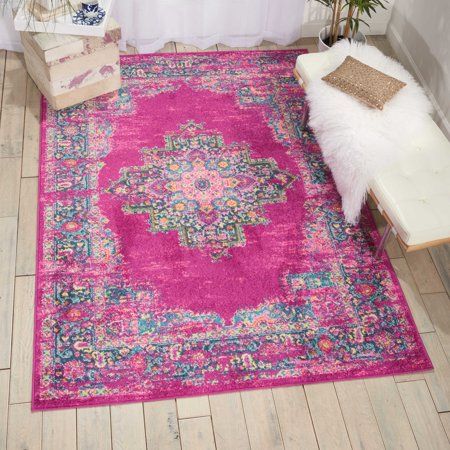 Photo 1 of 
Nourison Passion Bohemian Vintage Rug, Purple, 5X7 Ft
