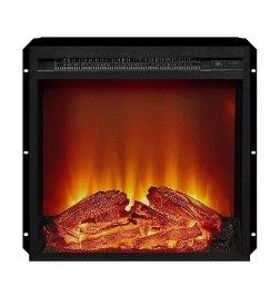 Photo 1 of AltraFlame Glass Front Electric Fireplace Insert 18" x 18"
