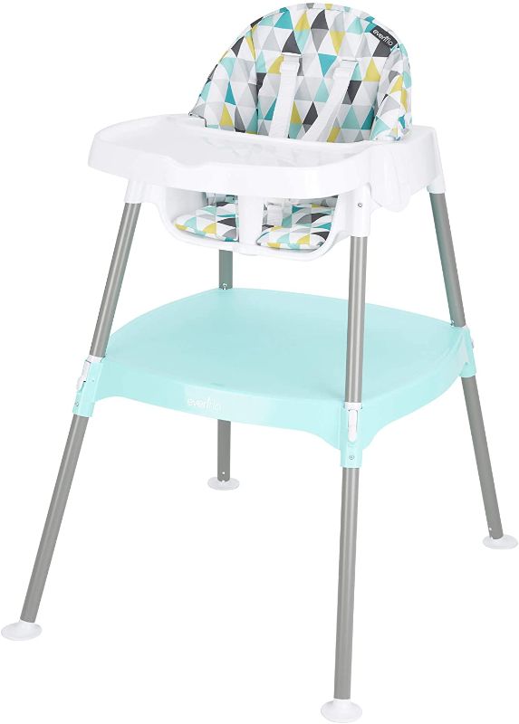 Photo 1 of Evenflo 4-in-1 Eat & Grow Convertible High Chair (Prism)
