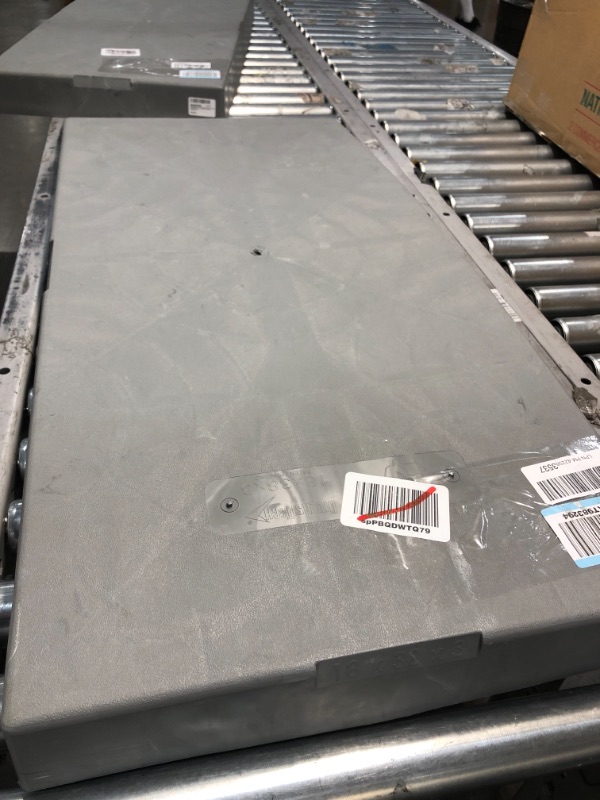 Photo 2 of 
Diversitech E Lite Plastic Equipment Pad for HVAC Systems, 18" x 38" x 3", Gray (EL1838-3)