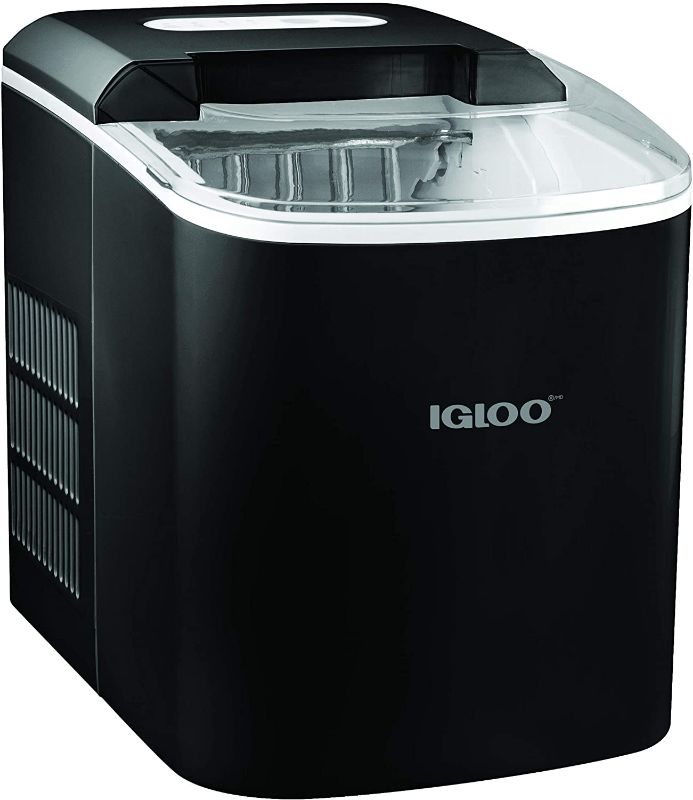 Photo 1 of 
Igloo ICEB26BK Portable Electric Countertop 26-Pound Automatic Ice Maker, Black