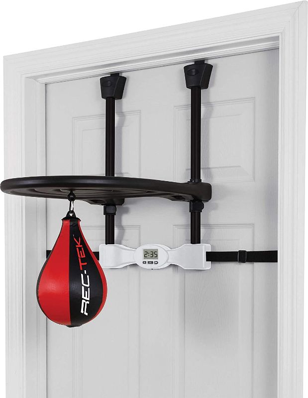 Photo 1 of  Kids Over The Door Speed Bag – Features Easy Setup with No Tools Required, Automatic Scoring, and Adjustable Height – Designed for Kids Play
STOCK PHOTO SIMILAR