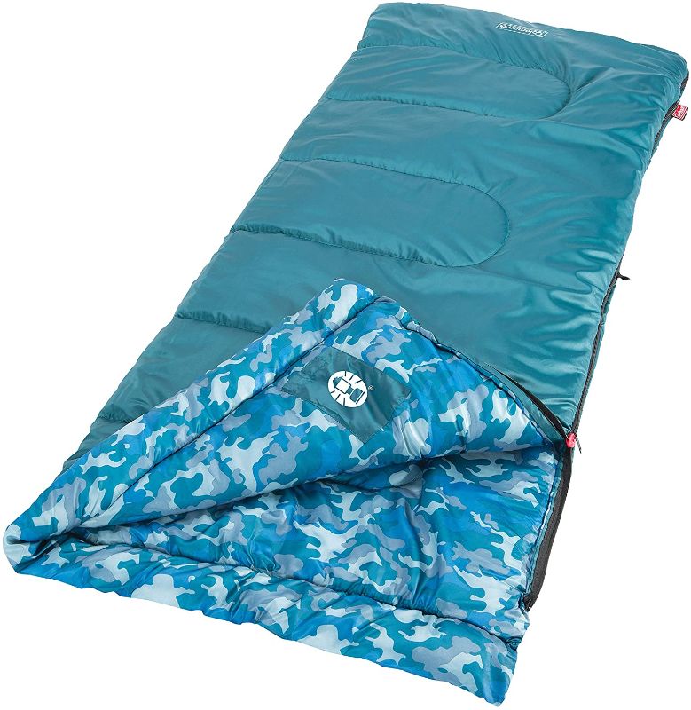 Photo 1 of 
Coleman Plum Fun 45 Youth Sleeping Bag
Color:Blue