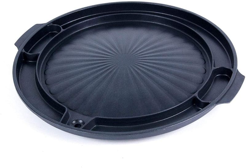 Photo 1 of 
CookKing - Master Grill Pan, Korean Traditional BBQ Grill Pan - Stovetop Nonstick Indoor/Outdoor Smokeless BBQ Cast Aluminum Grill Pan