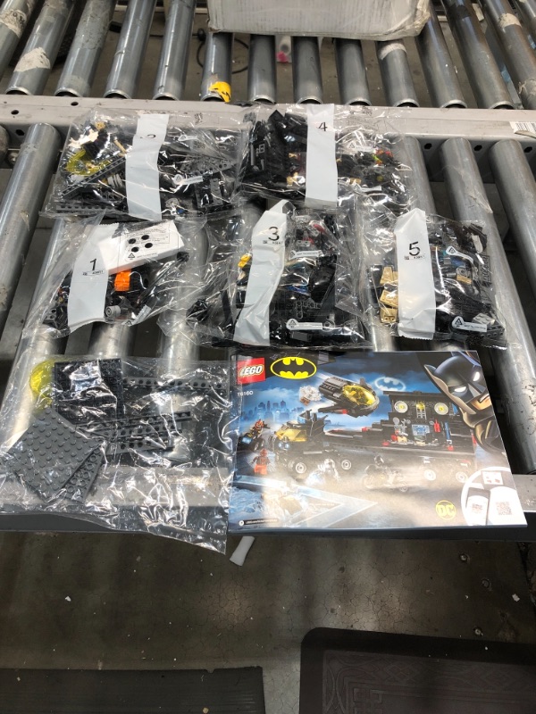 Photo 2 of 
LEGO DC Mobile Bat Base 76160 Batman Building Toy, Gotham City Batcave Playset and Action Minifigures, Great ‘Build Your Own Truck’ Batman Gift for Kids...
Style:Frustration-Free Packaging