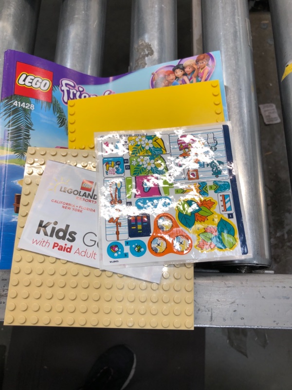 Photo 4 of ***MISSING BAG 4***LEGO Friends Beach House 41428 Building Kit; Sparks Hours of Summer Adventure Play, New 2020 (444 Pieces)