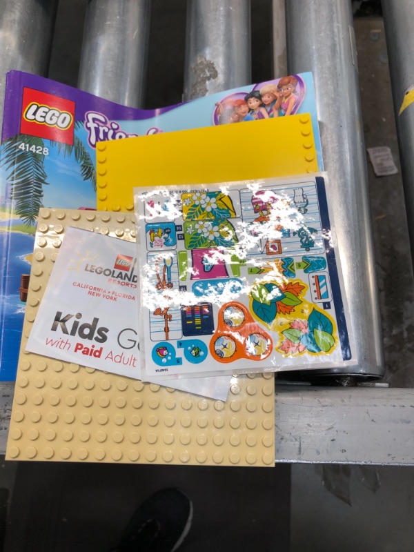 Photo 1 of ***MISSING BAG 4***LEGO Friends Beach House 41428 Building Kit; Sparks Hours of Summer Adventure Play, New 2020 (444 Pieces)