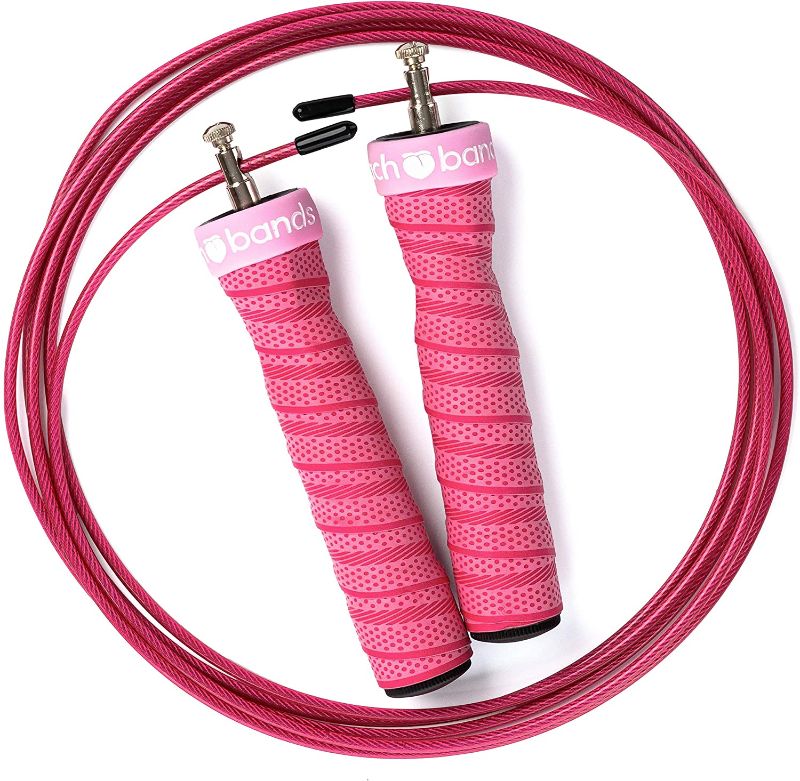 Photo 1 of 
Peach Bands Jump Rope - Speed Skipping Rope for Women SET OF 2