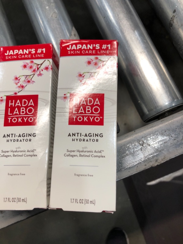 Photo 2 of 
Hada Labo Tokyo Anti-Aging Hydrator 1.7 Fl. Oz - with Super Hyaluronic Acid, Collagen and Retinol Complex - lightweight anti aging serum helps increase.