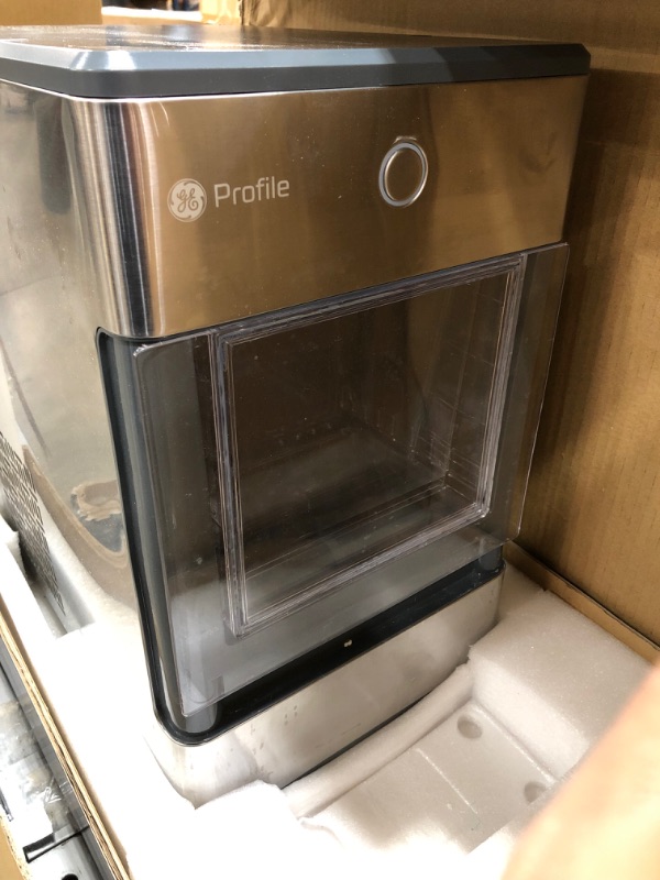 Photo 3 of ***PARTS ONLY***GE Profile Opal | Countertop Nugget Ice Maker with Side Tank | Portable Ice Machine with Bluetooth Connectivity | Smart Home Kitchen Essentials | Stainless...
