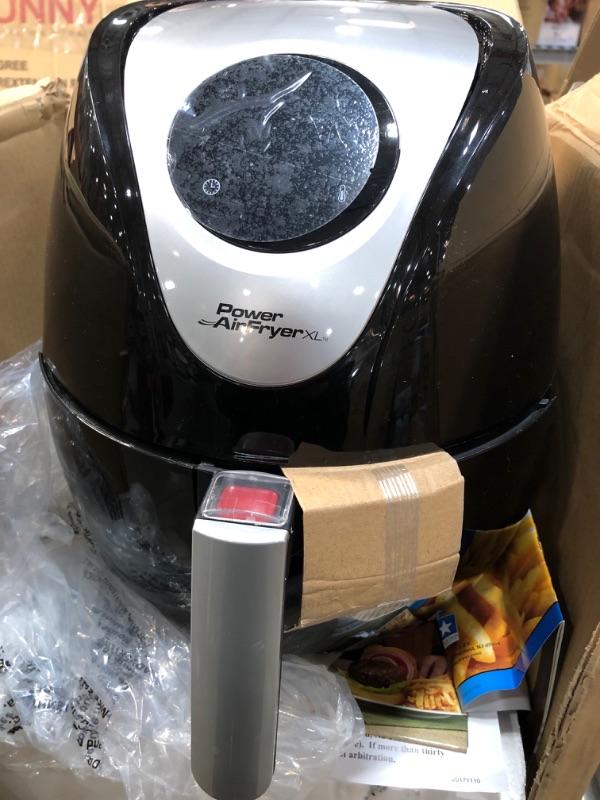 Photo 1 of Power Air Fryer XL Deluxe 3.4 Qt with Power Air Frying Hardcover Cookbook by Eric Theiss
