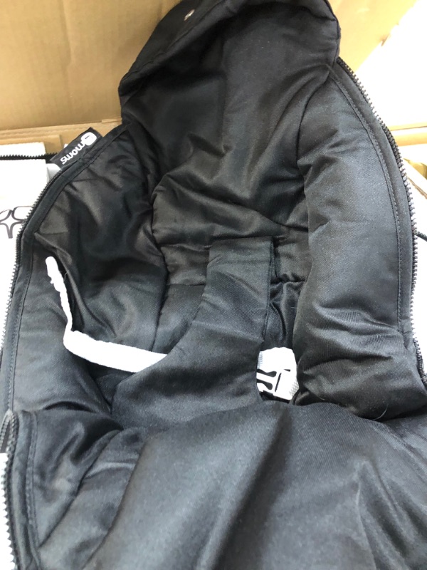 Photo 4 of 4moms mamaRoo 4 Multi-Motion Baby Swing, Bluetooth Baby Rocker with 5 Unique Motions, Nylon Fabric, Black
