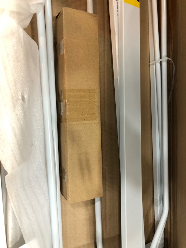 Photo 1 of Easy Step 38.5-Inch Extra Wide Walk Thru Baby Gate, Includes 6-Inch Extension Kit, 4 Pack Pressure Mount Kit, 4 Pack Wall Cups and Mounting Kit
