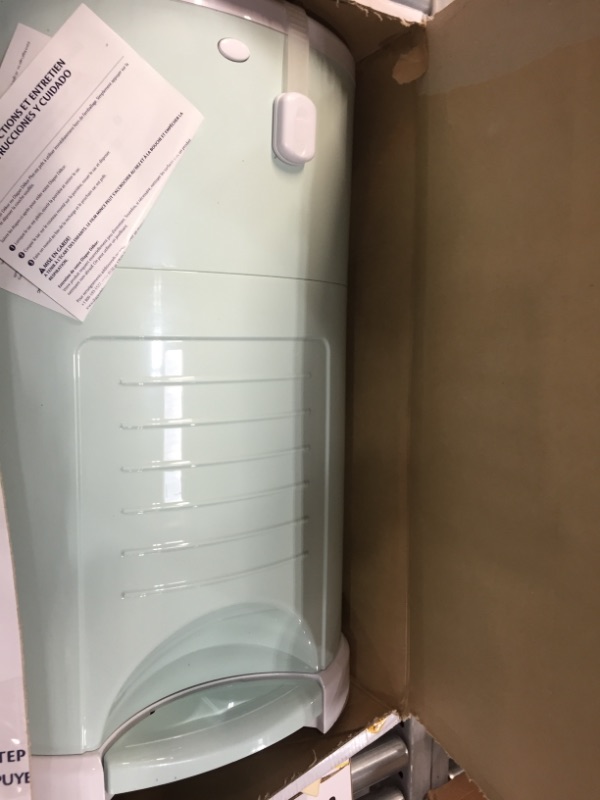 Photo 1 of Dekor Plus Hands-Free Diaper Pail | Soft Mint | Easiest to Use | Just Step – Drop – Done | Doesn’t Absorb Odors | 20 Second Bag Change | Most Economical...
