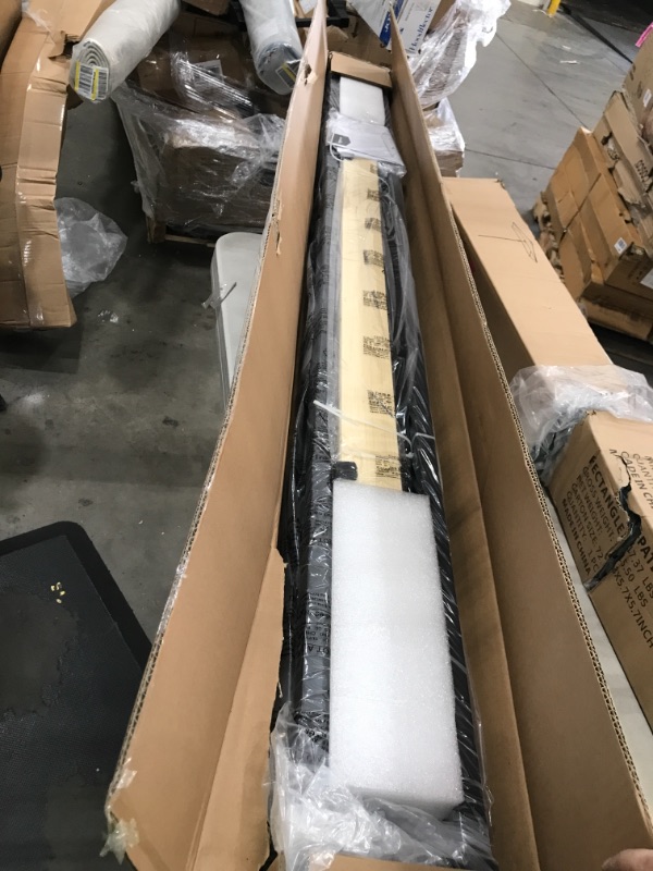 Photo 1 of Amazon Basics 6" Modern Metal Platform Bed with Wood Slat Support - Mattress Foundation - No Box Spring Needed, Twin
