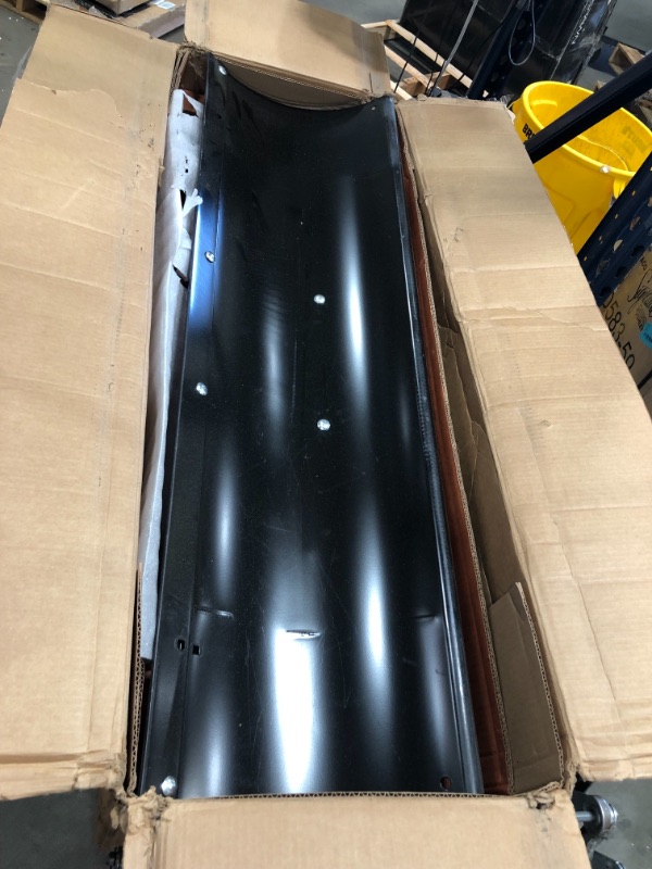Photo 1 of Arnold 19A30017OEM 46-Inch Snow Blade Attachment, 46 Inch, Black
