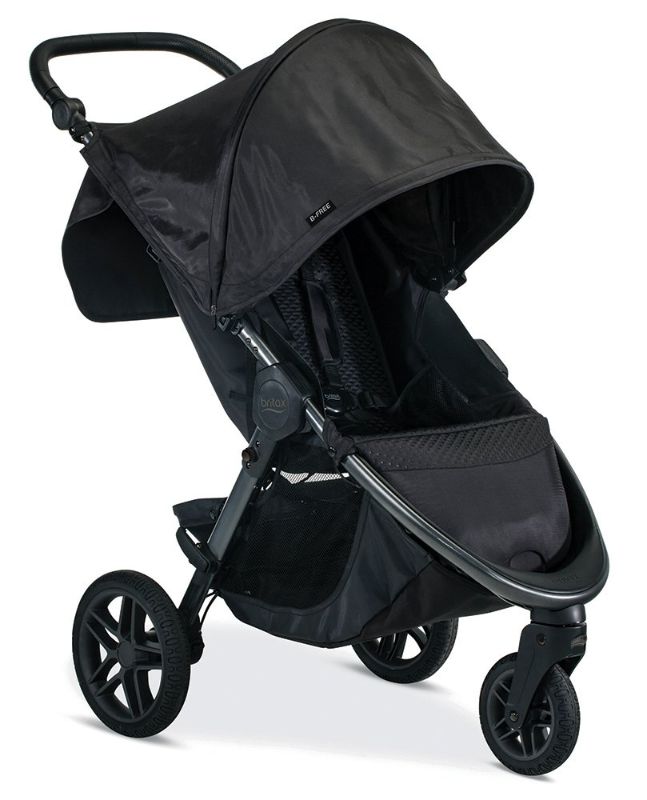 Photo 1 of Britax B-Free Stroller | All Terrain Tires + Adjustable Handlebar + Extra Storage with Front Access + One Hand, Easy Fold, Vibe
