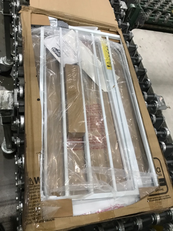 Photo 1 of 30" Easy Step Metal Walk-Through Gate
