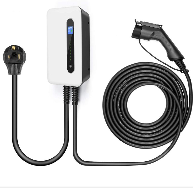 Photo 1 of **not working ** LEFANEV 32A EV Charger Level 2 Station, Wall Electric Vehicle (EV) Charging Station (20Ft,220V -240V, SAE J1772) for All Electric Vehicles (NEMA6-50)
