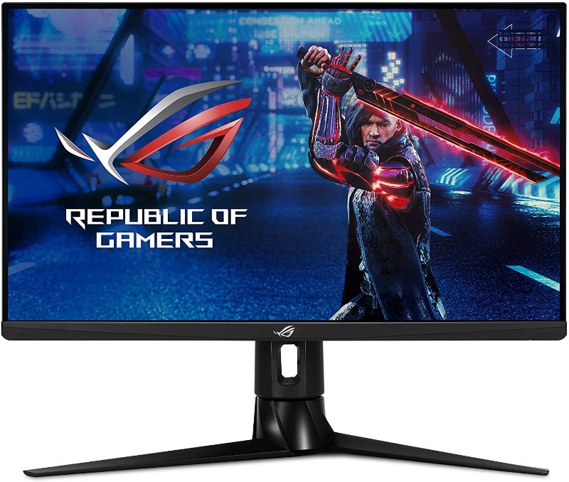 Photo 1 of ASUS ROG Strix 27” 2K HDR Gaming Monitor (XG27AQM) - WQHD (2560 x 1440), Fast IPS, 270Hz, 0.5ms, Extreme Low Motion Blur Sync, G-SYNC Compatible,...
