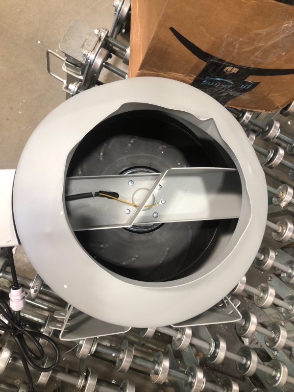 Photo 3 of  8 Inch 740 CFM Inline Duct Fan Vent Blower Ventilation Fan 
