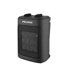 Photo 1 of 1500-Watt 9 in. Electric Personal Ceramic Space Heater with Thermostat
