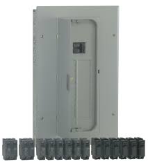 Photo 1 of ***BREAKERS NOT INCLUDED*** GE PowerMark Gold 100-Amp 20-Spaces 20-Circuit Main Breaker Load Center (Value Pack)
