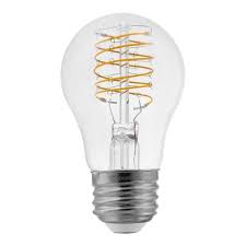 Photo 1 of 40-Watt Equivalent A15 Dimmable Fine Bendy Filament LED Vintage Edison Light Bulb Daylight (2-Pack) 4 BOXES.