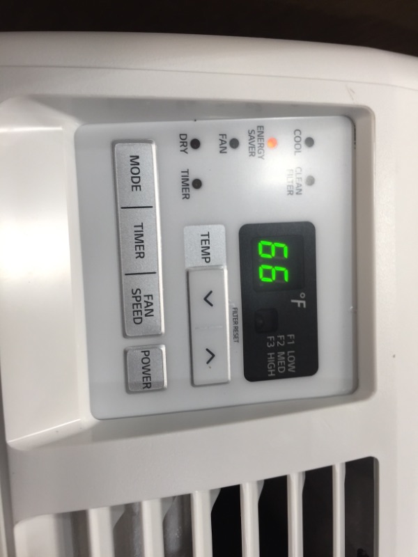 Photo 1 of LG 6,000 BTU 115V Window Air Conditioner with Remote Control, White
