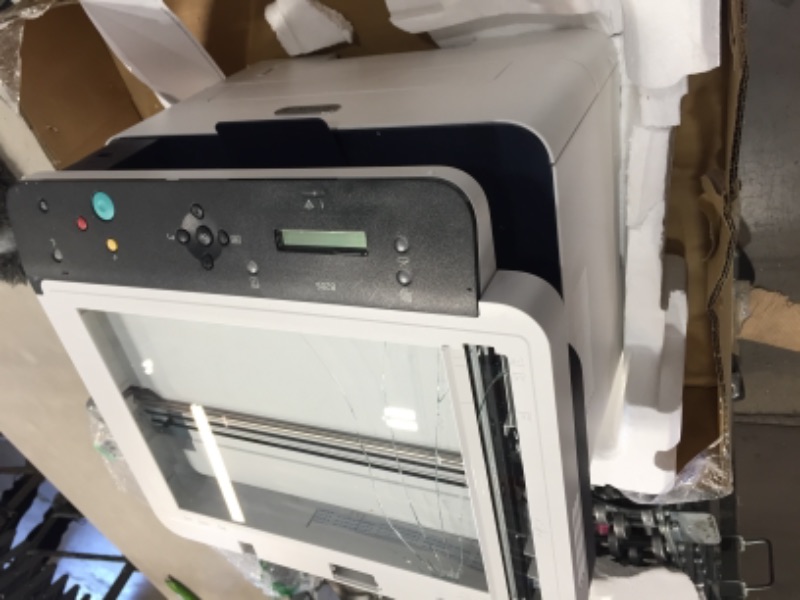 Photo 2 of Xerox Phaser 6510/DNI Color Printer, Amazon Dash Replenishment Ready
SEE PICTURES FOR DAMAGE.