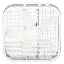 Photo 1 of Save-Smart Energy Efficient 20 in. 3 Speed White Box Fan with Built-In Carry Handle
