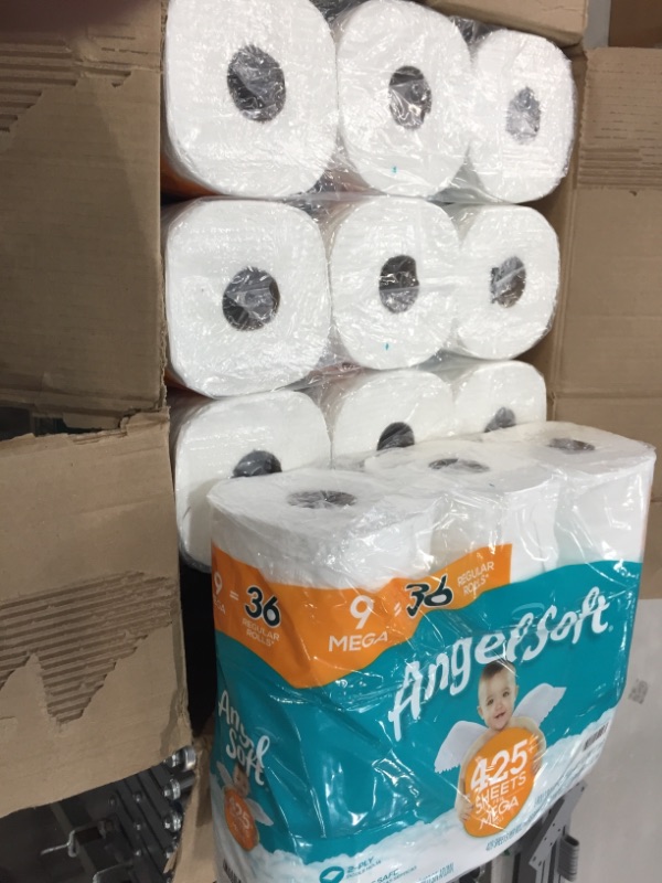Photo 2 of Angel Soft Toilet Paper, 36 Mega Roll = 144 Regular Rolls, 425+ 2-Ply Sheets Per Roll
