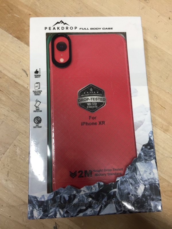 Photo 2 of PeakDrop Compatible with iPhone XR Case