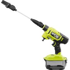 Photo 1 of RYOBI
ONE+ HP 18V Brushless EZClean 600 PSI 0.7 GPM Cordless Cold Water Power Cleaner with 4.0 Ah Battery and Charger