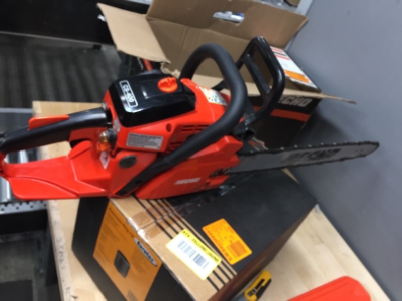 Photo 1 of **TURNS ON BUT CHAIN DOES NOT SPIN**ECHO 18 in. 40.2 cc Gas 2-Stroke Cycle Chainsaw