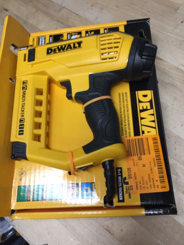 Photo 2 of DEWALT
5-in-1 Multi-Tacker and Brad Nailer