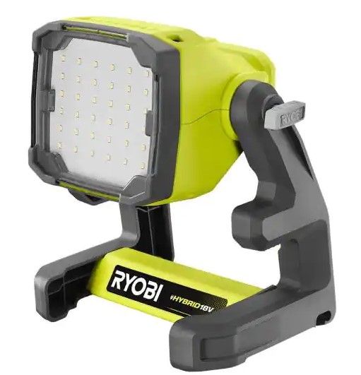 Photo 1 of RYOBI
ONE+ 18V Cordless Hybrid LED Flood Light (Tool Only)