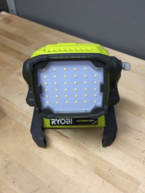 Photo 3 of RYOBI
ONE+ 18V Cordless Hybrid LED Flood Light (Tool Only)