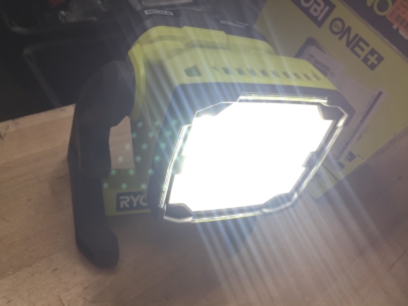 Photo 1 of RYOBI
ONE+ 18V Cordless Hybrid LED Flood Light (Tool Only)