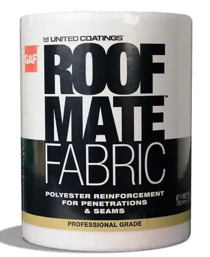 Photo 1 of 3 items 
GAF Roof Mate Fabric 6 in x 100 ft. Roll for Reinforcement at Roof Details and Penetrations (Piece) (x3)