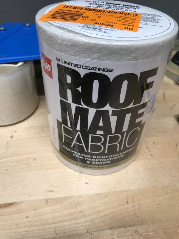 Photo 2 of 3 items 
GAF Roof Mate Fabric 6 in x 100 ft. Roll for Reinforcement at Roof Details and Penetrations (Piece) (x3)