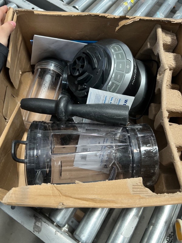 Photo 1 of NutriBullet ZNBF30500Z Blender Combo 1200 Watt, 1200W, Dark Gray
