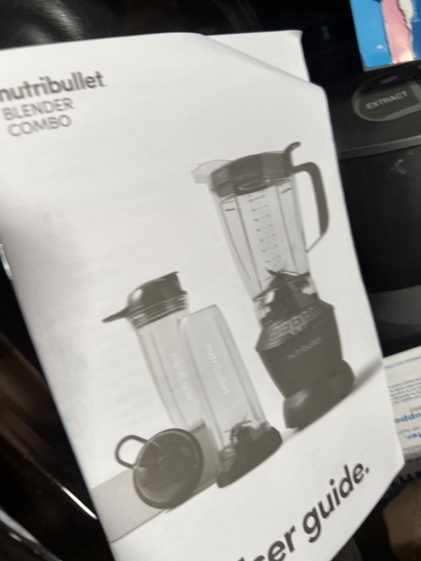 Photo 3 of NutriBullet ZNBF30500Z Blender Combo 1200 Watt, 1200W, Dark Gray
