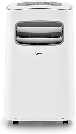 Photo 1 of Midea 10,000 BTU (5,800 BTU SACC) Portable Air Conditioner, Cools up to 200 Sq. Ft., Works as Dehumidifier & Fan, Wi-Fi Enabled, Control with Remote, Amazon Alexa & Google Assistant
